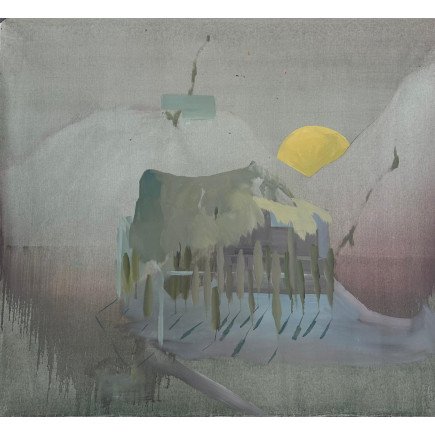 Cabane avec lune - Iveta BRADACOVA