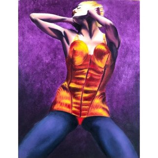 安妮-玛丽·莫塞 – 与麦当娜共舞 | 当代绘画与女性能量 | 辛迪·勒孔特画廊