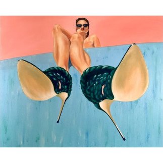 Anne-Marie Mossé – Up High Heels | Zeitgenössische Kunst & Feminine Eleganz | Galerie Cindy Lecomte