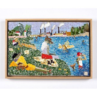 Carpes Diem – Alice Sauvage (2023) | Mosaico contemporáneo | Galería Cindy Lecomte