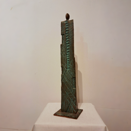 Thier0glyphe 36 – Thierry Ollagnier 的青铜雕塑 | Cindy Lecomte 画廊