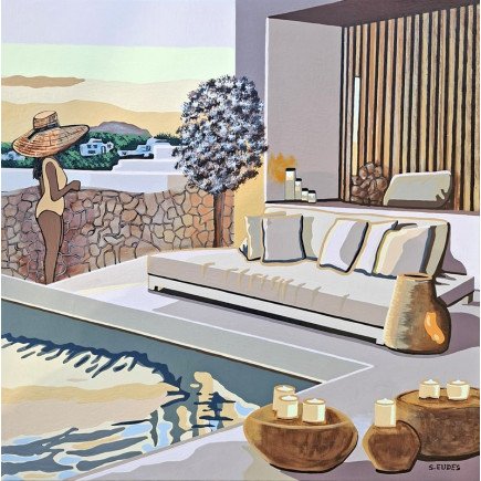 Sylvie Eudes Garrigue | Elegante und leuchtende Kunst | Galerie Cindy Lecomte